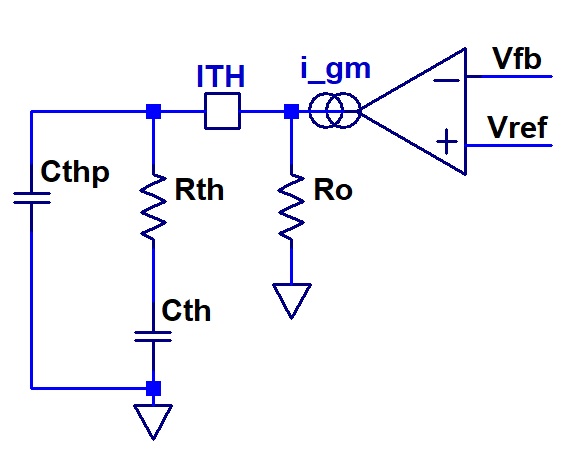 Type II Compensator Schematic